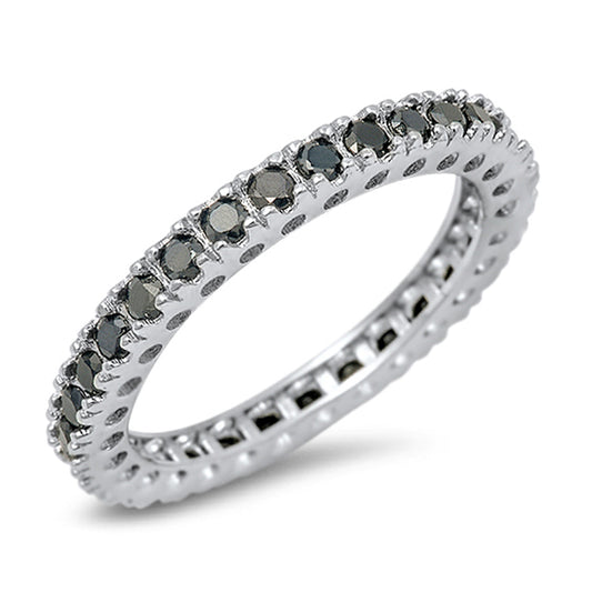 Silver CZ Ring