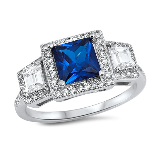Silver CZ Ring