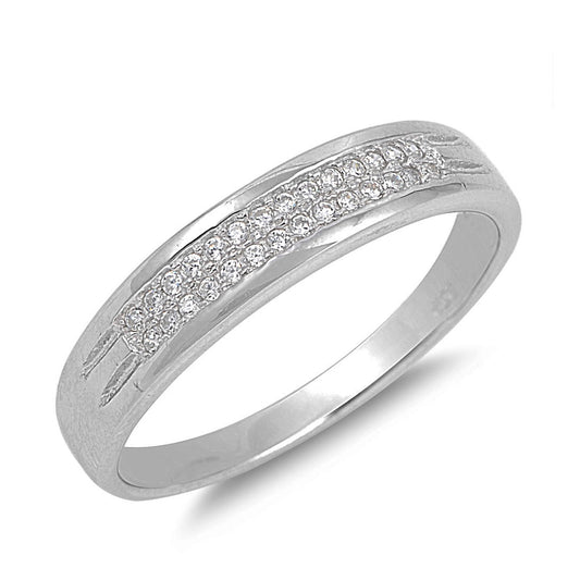 Silver CZ Ring