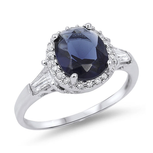 Silver CZ Ring