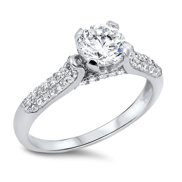 Silver CZ Ring