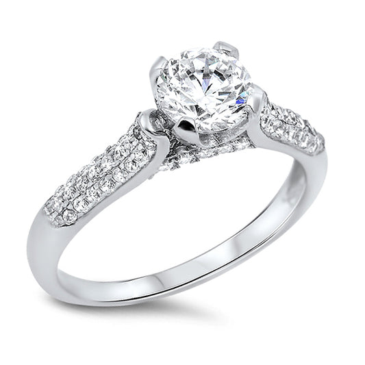 Silver CZ Ring
