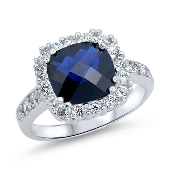 Silver CZ Ring