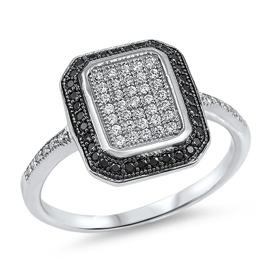 Silver CZ Ring