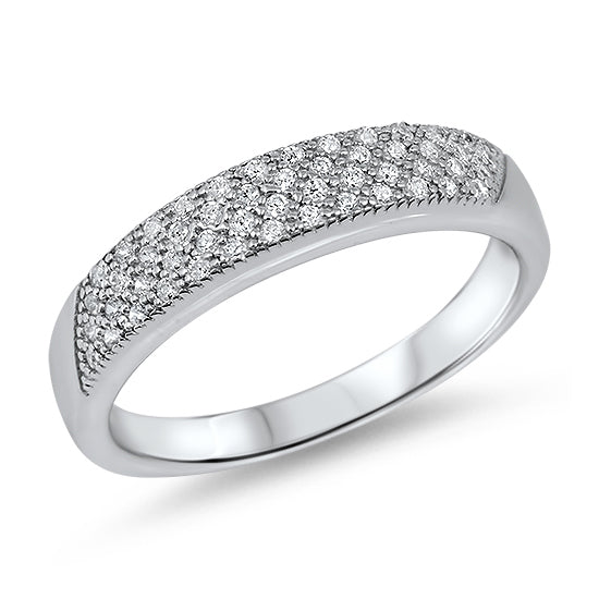 Silver CZ Ring