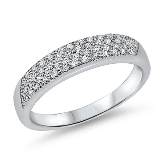 Silver CZ Ring