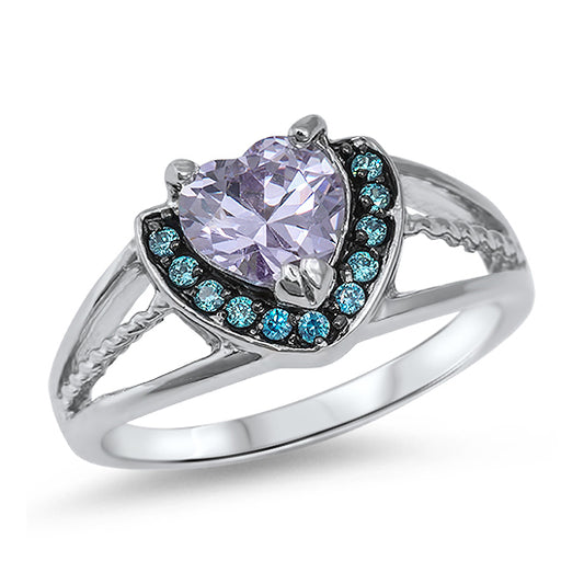 Silver CZ Ring