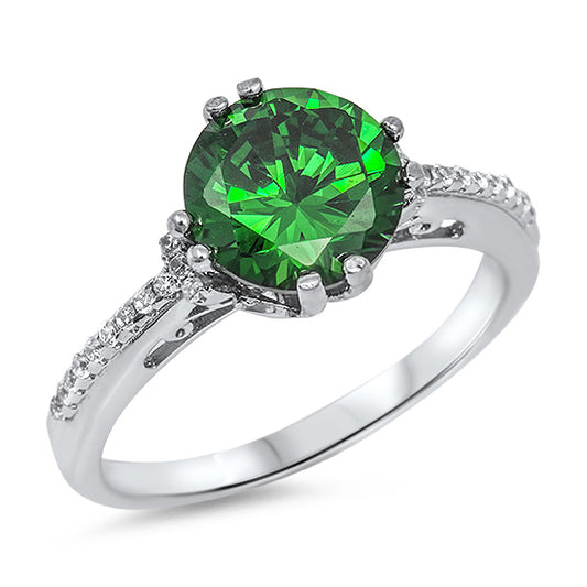 Silver CZ Ring