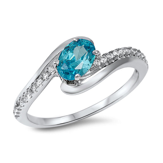 Silver CZ Ring