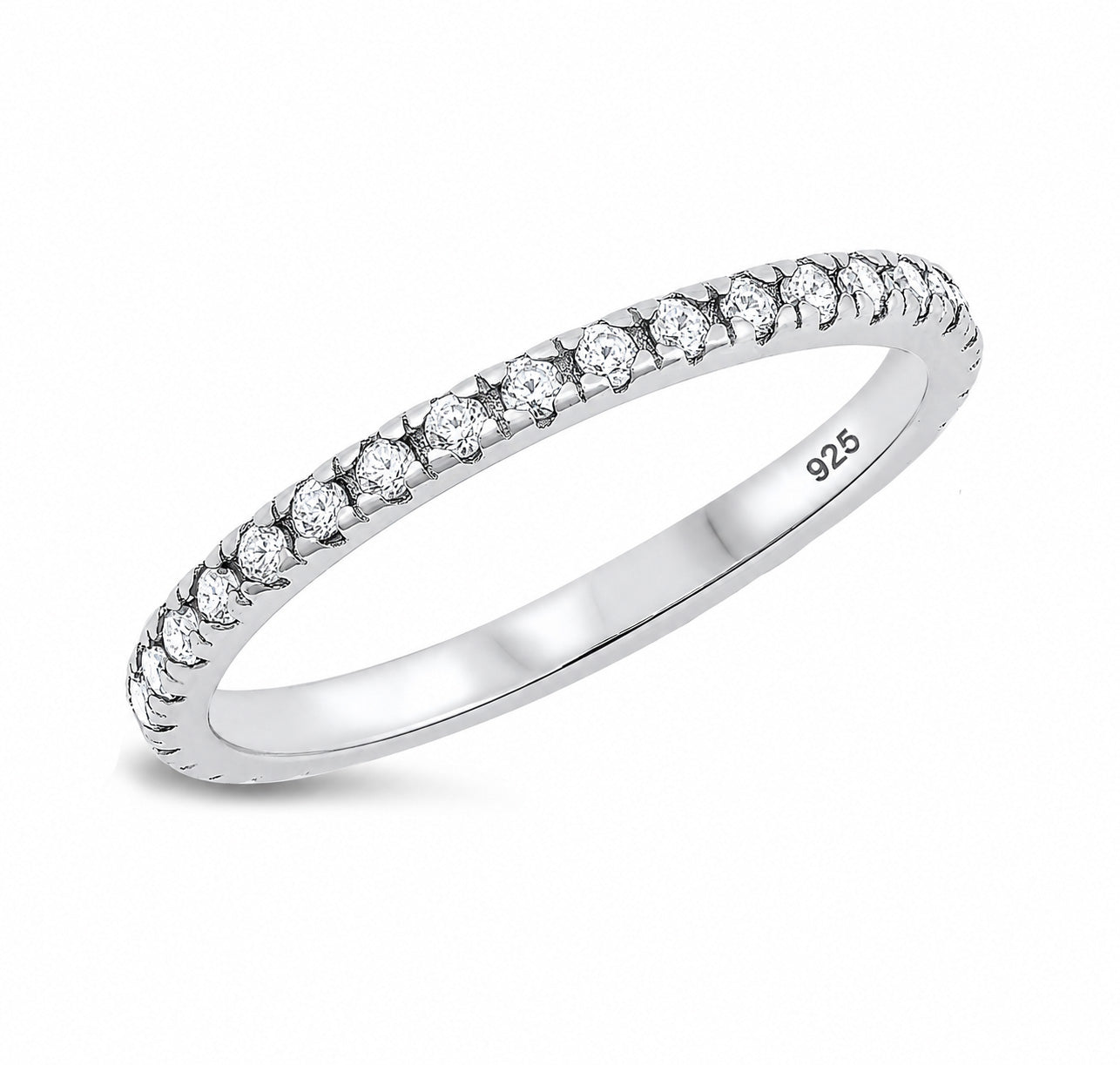 Silver CZ Ring
