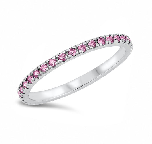 Silver CZ Ring