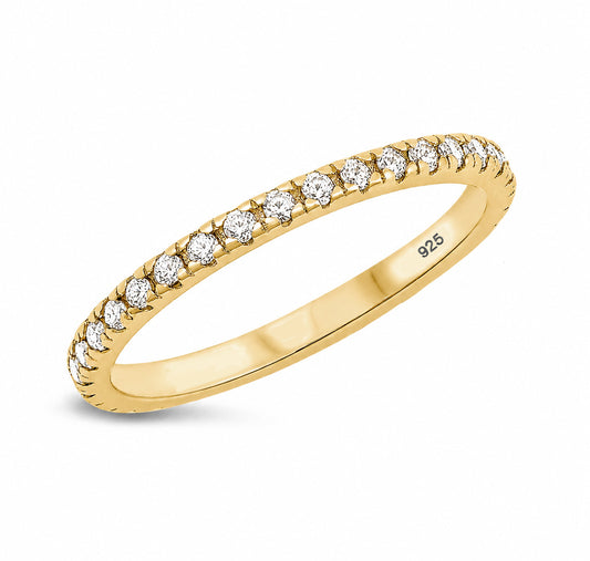 Silver CZ Ring