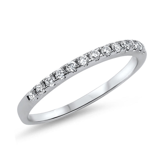Silver CZ Ring