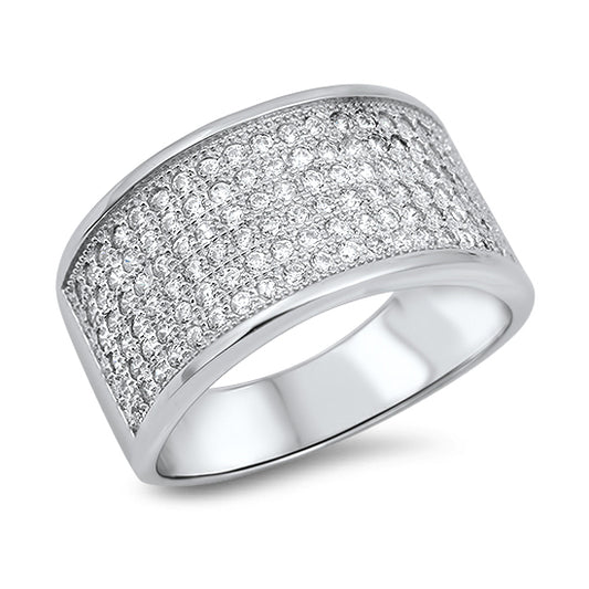 Silver CZ Ring
