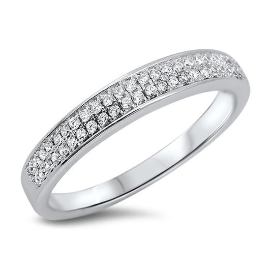 Silver CZ Ring
