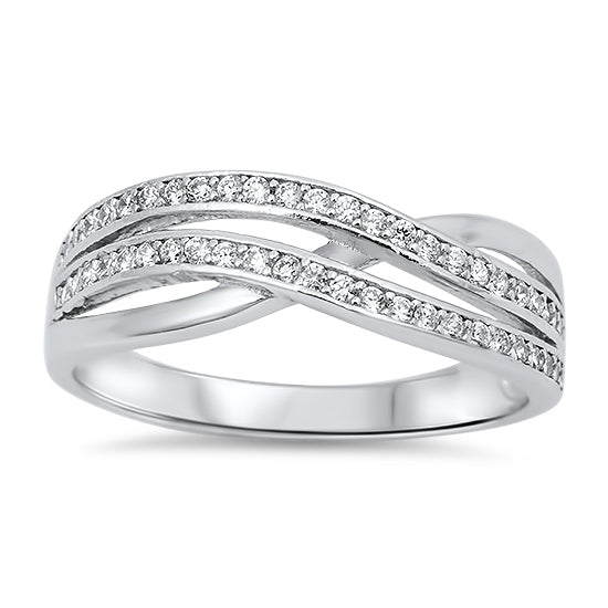 Silver CZ Ring