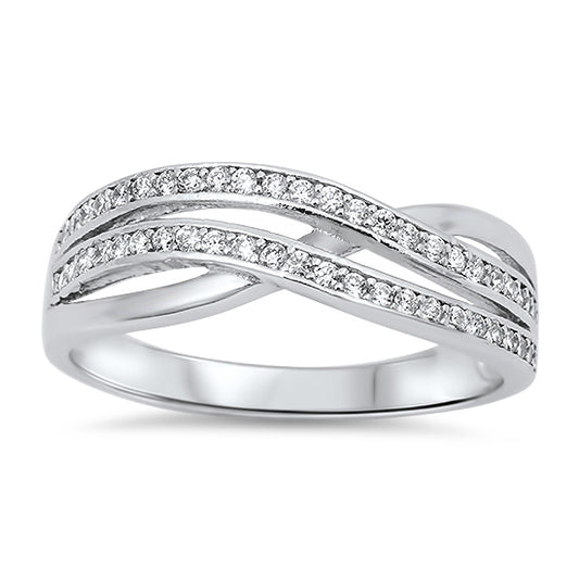 Silver CZ Ring