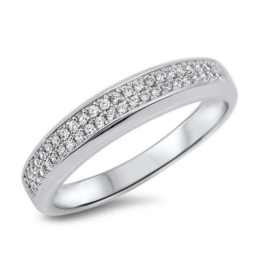 Silver CZ Ring