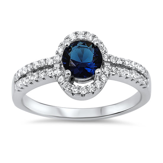 Silver CZ Ring