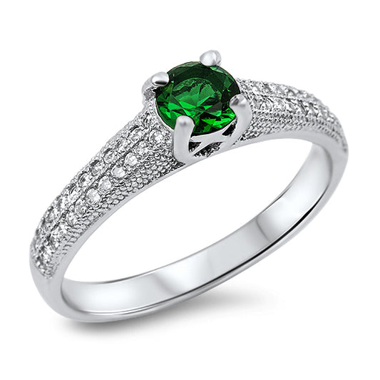 Silver CZ Ring