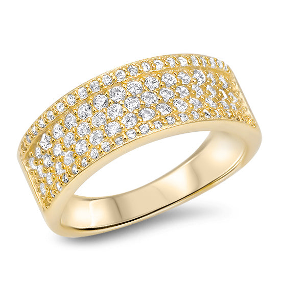 Silver CZ Ring