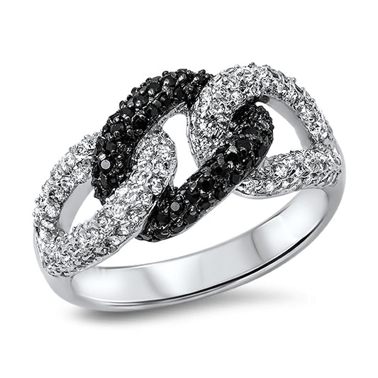 Silver CZ Ring