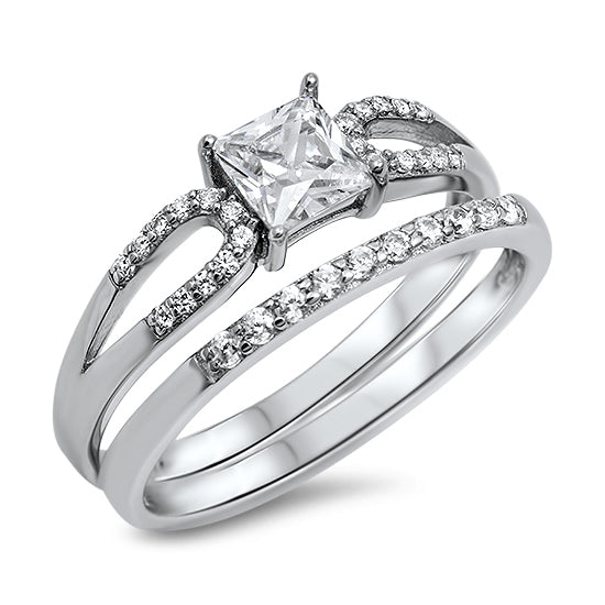 Silver CZ Ring