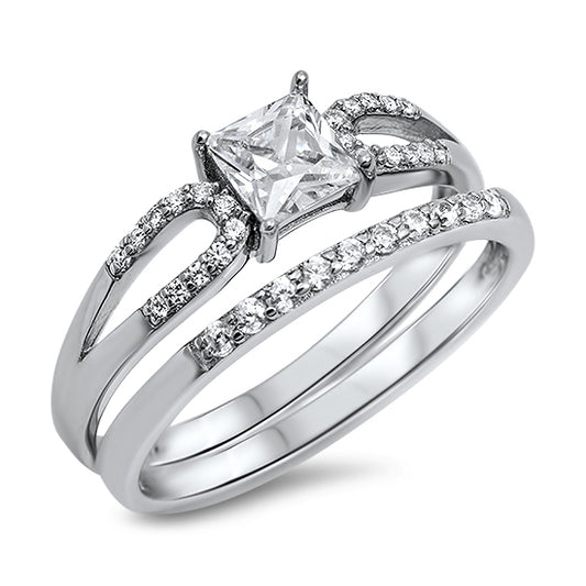 Silver CZ Ring
