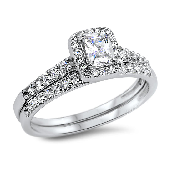 Silver CZ Ring