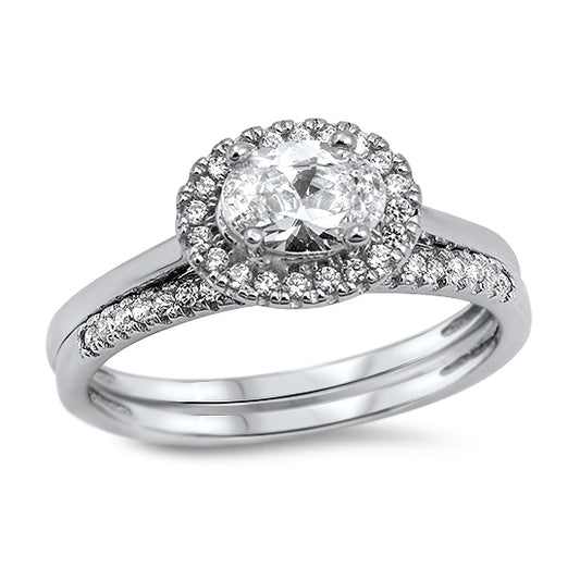 Silver CZ Ring