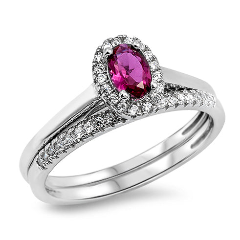Silver CZ Ring
