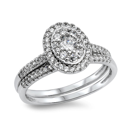 Silver CZ Ring