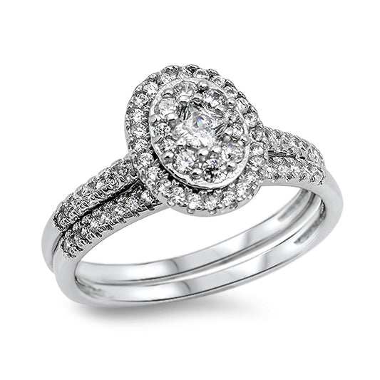 Silver CZ Ring