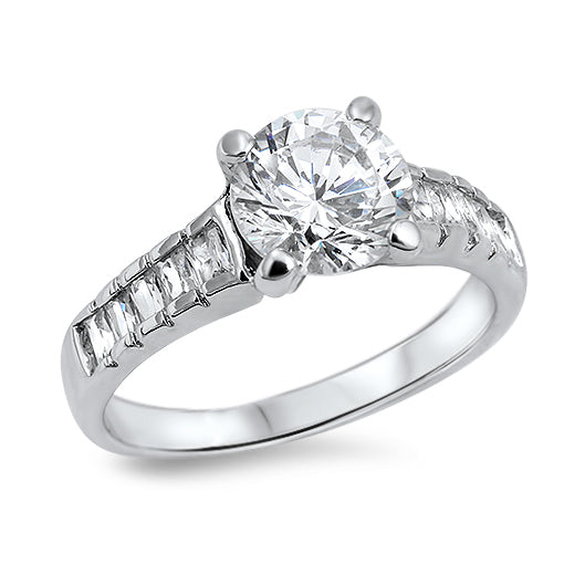 Silver CZ Ring
