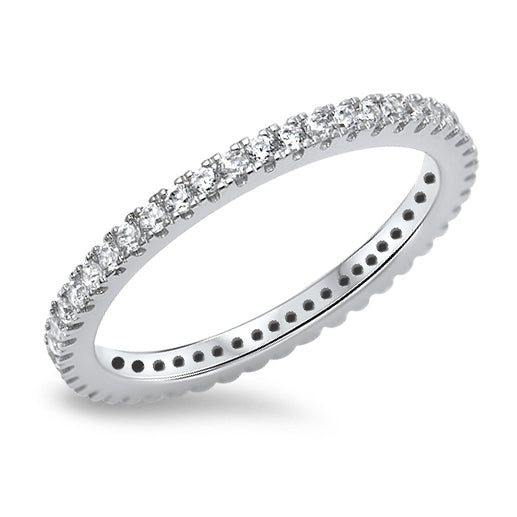 Silver CZ Ring