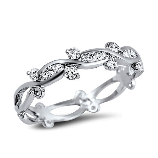 Silver CZ Ring