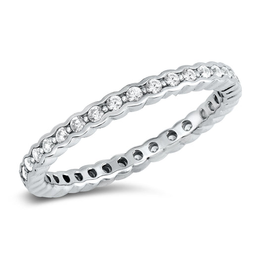 Silver CZ Ring