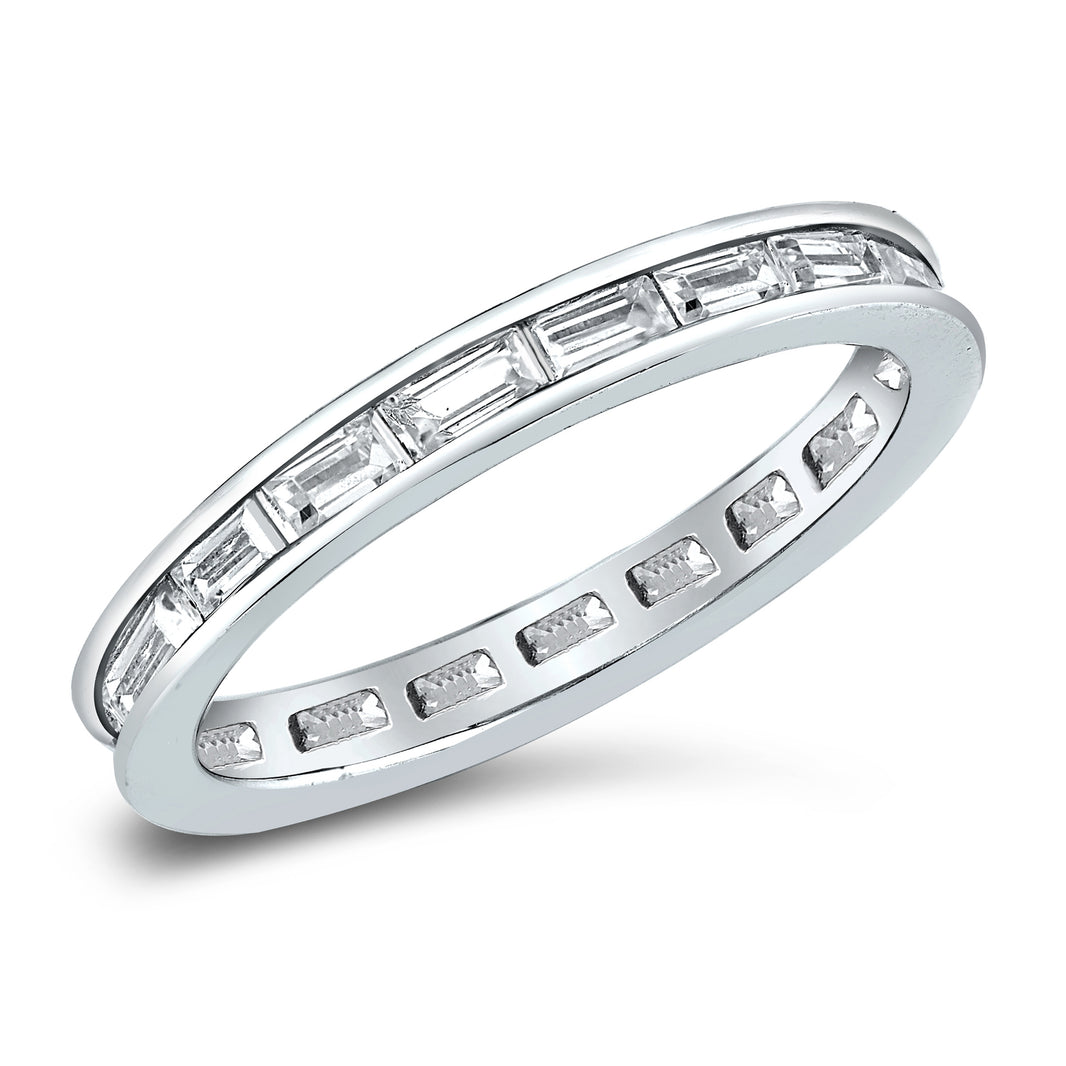 Silver CZ Ring