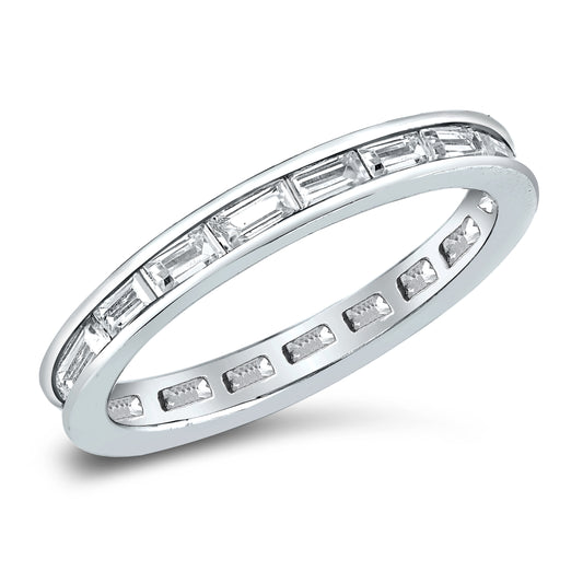 Silver CZ Ring