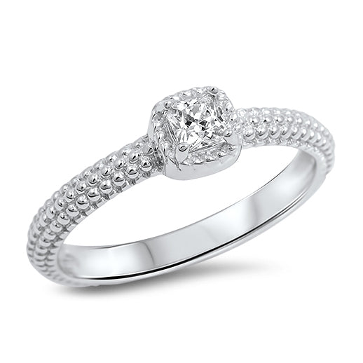 Silver CZ Ring