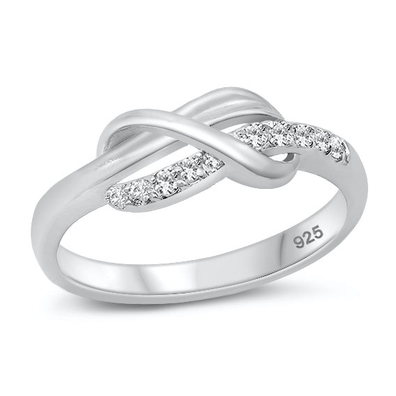 Silver CZ Ring