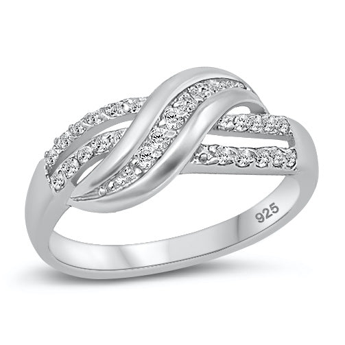 Silver CZ Ring