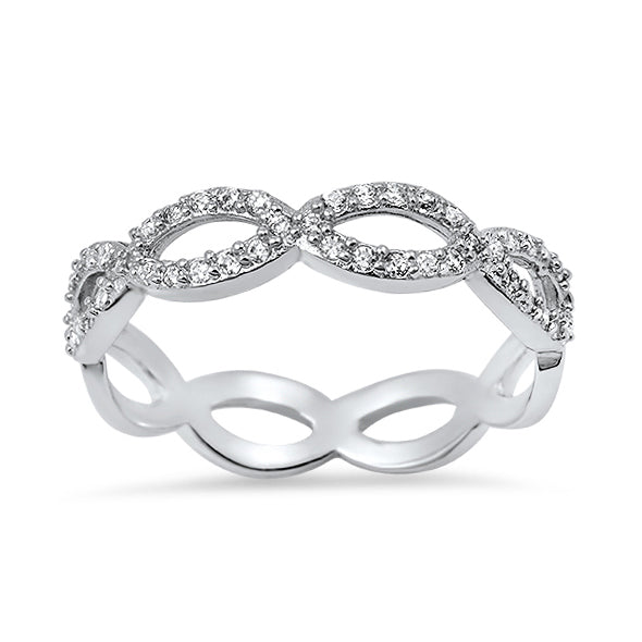 Silver CZ Ring
