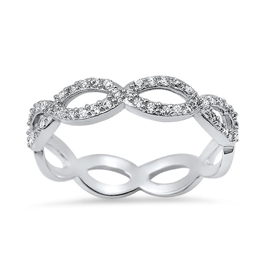 Silver CZ Ring