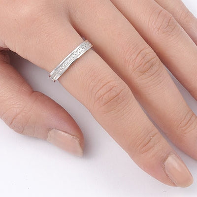 Silver CZ Ring