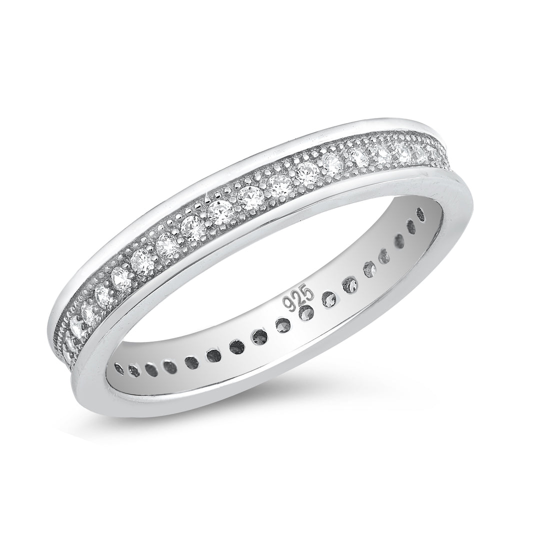 Silver CZ Ring
