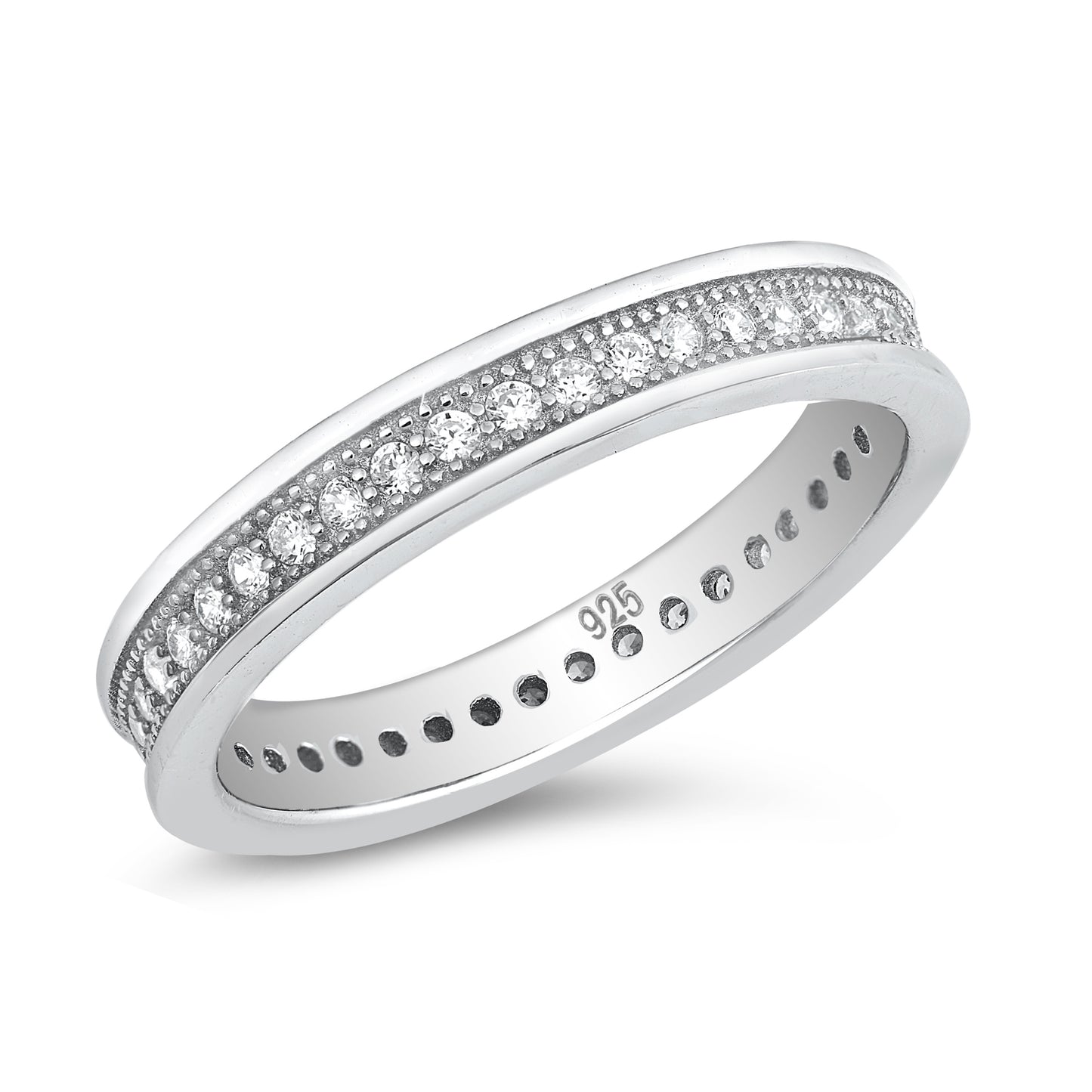 Silver CZ Ring