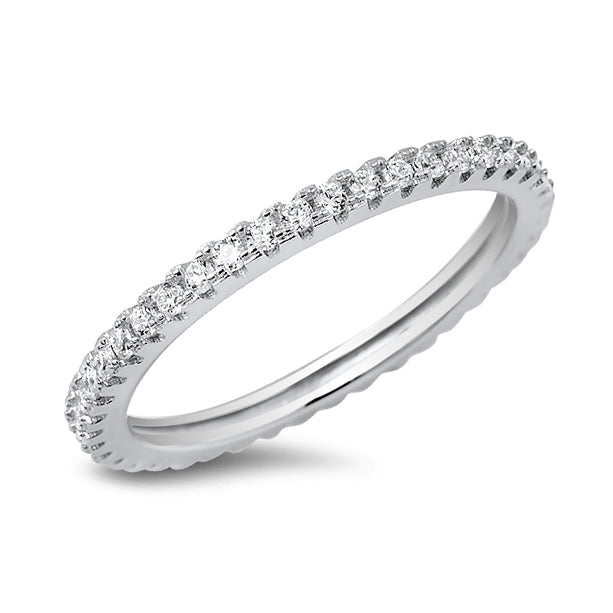 Silver CZ Ring