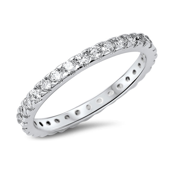 Silver CZ Ring