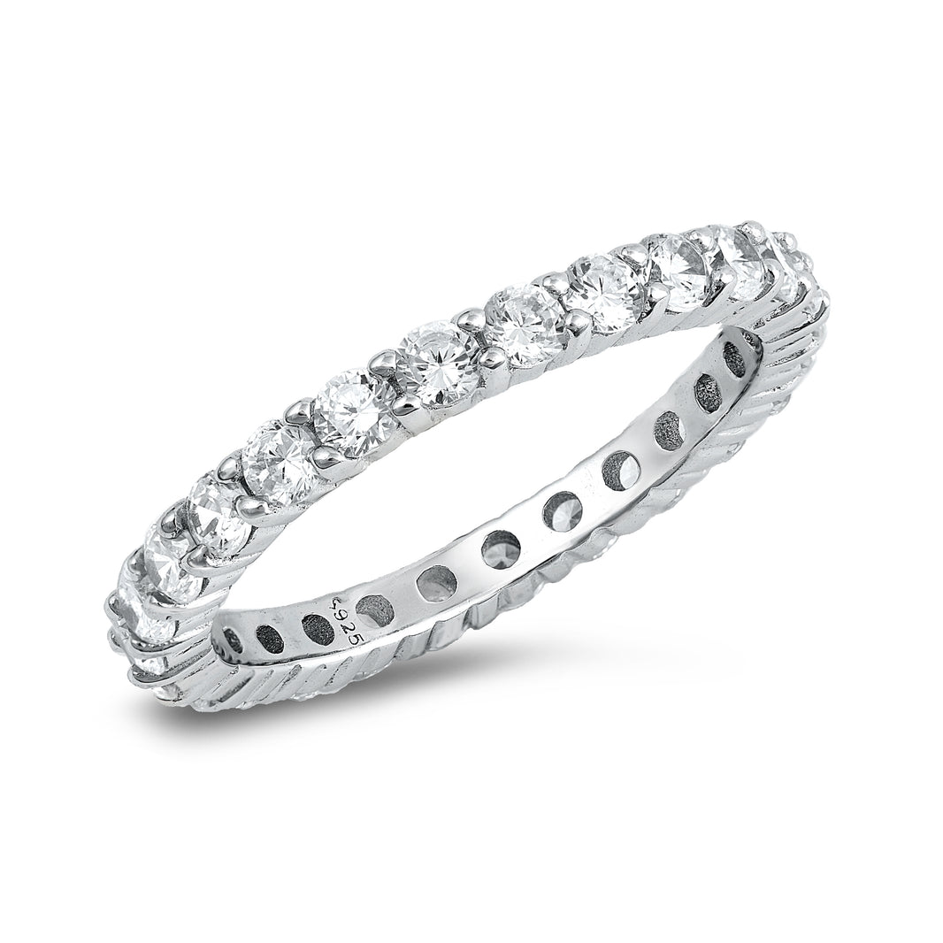 Silver CZ Ring